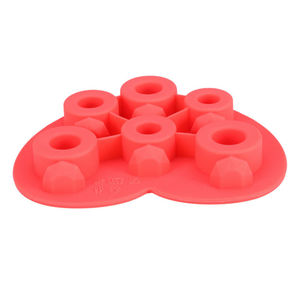 Vòng hình nhà máy tùy biến Silicone <span class=keywords><strong>Ice</strong></span> Cube làm khuôn Maker <span class=keywords><strong>Ice</strong></span> Cube khay - Product Image 4