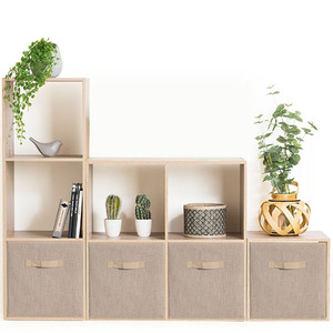 Cesta de Almacenamiento Plegable de Tela, Caja de Almacenamiento de Tela Suave, Cesta Organizadora Plegable con Asas para Guardar Juguetes de Bebé en la Habitación - Product Image 4