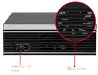 Chasis de Servidor Mini ITX de 2U para Montaje en Rack, Chasis Industrial de 2U, Carcasa para Disco Duro de 2.5 Pulgadas, Chasis de Servidor de Chapa Metálica
