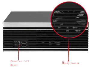 Rackmount Desktop 2U <span class=keywords><strong>Mini</strong></span>-<span class=keywords><strong>ITX</strong></span> Servergehäuse Industrielles 2U-Chassis 2,5-Zoll-Laufwerk-Gehäuse Blechservergehäuse - Product Image 4