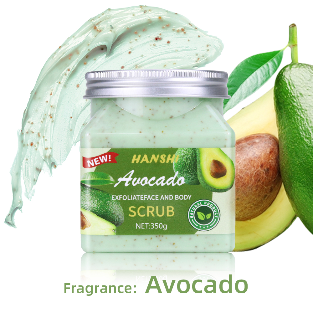 Gommage corporel à l'avocat 350 ml