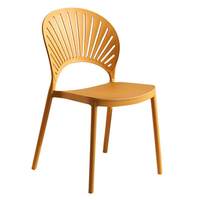 Chaise de salle à manger multifonctionnelle en plastique de style nordique, design moderne et simple pour la maison, le salon et la restauration, livraison incluse