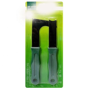 Ensemble de 2 outils de jardinage pour désherber, couteau à mauvaises herbes, désherbeur, outil manuel, grattoir pour pavés et mousse - Product Image 4
