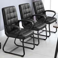 Chaise de conférence professionnelle en acier inoxydable épaissi et renforcé, chaise pivotante pour l'apprentissage