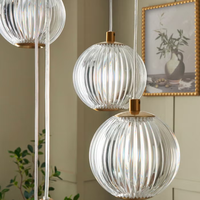 Luminaire suspendu LED haut de gamme de luxe, réglable, en verre et aluminium, style moderne, simple, luxueux, industriel, vintage, éclairage intérieur pour la maison