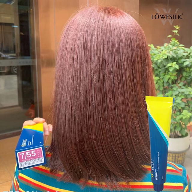 Custom Professional Herbal Low Ammonia Free Hair Dye Color Cream Permanent 112 Colors Fashion Colour for Salon