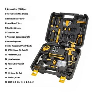 21V Cordless Keyless Impact <b>Screwdriver</b> Tool <b>Set</b> With Brushless Motor Industrial Grade Battery Powered Drilling Machine FH-6912S - Product Image 2