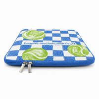Housse d'ordinateur portable en néoprène avec fermeture éclair, format 15,6 pouces, idéale pour les voyages, avec emballage cadeau, pochette pour tablette, pour cadeaux de salon professionnel, fournisseur d'usine