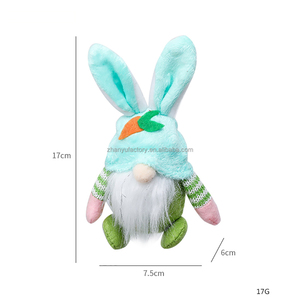2025 conejito decoración artesanía Pascua gnomos juguetes Pascua peluche conejito colgante conejo muñecas colgante Pascua fiesta decoraciones - Product Image 5