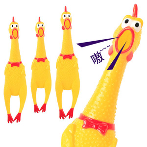 Juguete <span class=keywords><strong>de</strong></span> Plástico para Perro con Sonido <span class=keywords><strong>de</strong></span> Pollo - Resistente a Mordidas con Sonidos Aterradoros y Chillidos para <span class=keywords><strong>Perros</strong></span> - Product Image 3
