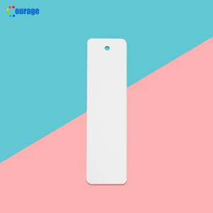 Cadeau unique Impression personnalisée Signet de sublimation vierge en aluminium 152*38*1mm Signets blancs d'impression d'un côté - Product Image 5