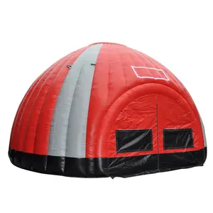 Высококачественная креативная надувная воздушная купольная палатка для паба с диваном и стульями внутри