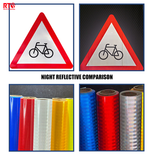 Señales de Tráfico Reflectantes de Grado Ingeniería, Resistentes al Agua, para Exteriores, Señalización de Seguridad Vial Personalizada, Alta Visibilidad Nocturna - Product Image 4