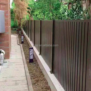 Su misura di alta qualità in lega di alluminio guardrail e recinzioni con Design semplice <span class=keywords><strong>per</strong></span> giardino esterno guardrail - Product Image 6