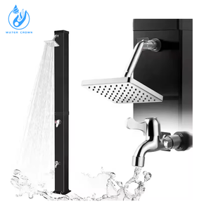 Precio al por mayor de alta calidad 35 L <span class=keywords><strong>Calentador</strong></span> de ducha al aire libre de energía <span class=keywords><strong>solar</strong></span> portátil para el lado de la piscina - Product Image 4