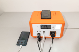 E-Nice Portable 600W 1200W <b>Solar</b> Battery <b>Generator</b> Home Camping Emergency Backup Power Station A1-1 Pure Sine Wave Output Ensure - Product Image 6