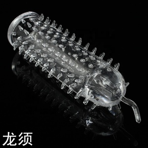 Populaire réutilisable intime agrandissement du pénis préservatif grands préservatifs esprit dragon silicone Sex Toys préservatif pour hommes - Product Image 4