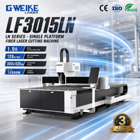 Harga rendah Serat Laser Cutting Mesin 500 w 1000 w LF3015LN