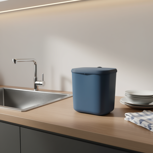 ถังขยะ Rotho รุ่น Albula ขนาด 10 ลิตร พร้อมฝาปิดและหูหิ้ว สำหรับใช้ในครัว - Product Image 3