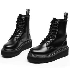2026 Spring/Summer New Style Side-Zip British Style Women's Short Boots for - Product Image 4