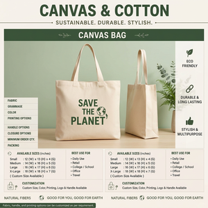 Sac utilitaire en jute de qualité supérieure, sac fourre-tout multifonction en fibre naturelle pour le shopping, le rangement, les voyages, la maison et les applications commerciales - Product Image 5