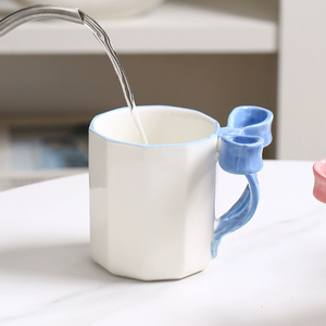 High Quality Cartoon Style Porcelain Ceramic <b>Cups</b> Dishwasher Microwave Safe <b>Reusable</b> Food Safe Hot/Cold Use OEM Business Gifts - Product Image 5