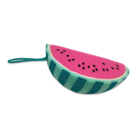 Éponge de bain en forme de pastèque, peut être personnalisée, jouets de bain pour enfants, exfoliants, pochette de douche, lot de 50 pièces, Luffa
