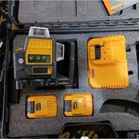 Niveau laser 360 degrés vert automatique portable 12 lignes auto-nivelant DW
