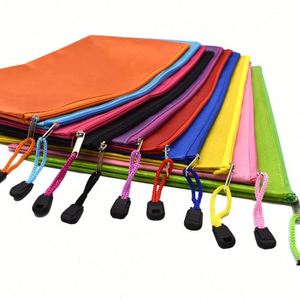 Bolsa Organizadora de Archivos A4 Resistente al Agua con Logotipo Personalizado, Bolsas de Documentos con Cierre Oxford para Papelería de Oficina - Product Image 5