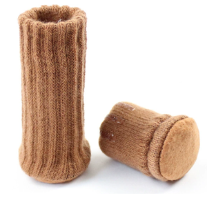 24 PCS Chaussettes réutilisables <span class=keywords><strong>pour</strong></span> jambes <span class=keywords><strong>de</strong></span> <span class=keywords><strong>chaise</strong></span> Protecteurs <span class=keywords><strong>de</strong></span> sol élastiques et antidérapants <span class=keywords><strong>pour</strong></span> meubles Casquettes et coussinets tricotés - Product Image 6