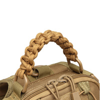 Sac à bandoulière tactique en Nylon 1000d de qualité supérieure, sac à bandoulière étanche et Durable, coupe Laser Molle