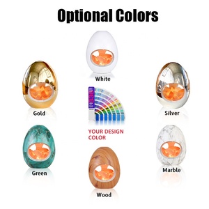 Năm Mới Sang Trọng Vàng Pha Lê Himalaya Muối Khuếch Tán Hương Thơm Tạo Độ Ẩm Với USB Pin Điện Cho Khách Sạn Có Tính Năng Đẹp Đèn - Product Image 2