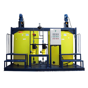 Dosier gerät Flockung mittel Eimer Integrierte säure-und alkali beständige Abwasser dosierung und Auflösung Rühr wasser aufbereitung - Product Image 5