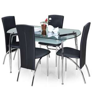 Mile Modern 1+4 <b>Dining</b> <b>Set</b> for Home Furniture Use - Product Image 2