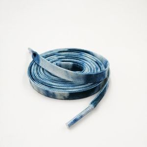 Cordones de Zapatos Personalizados de Poliéster con Degradado de Arcoíris, Cordones Planos Coloridos para Zapatillas Deportivas - Product Image 1