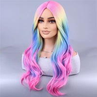Perruque pour femme style européen-américain, très demandée, avec frange mi-longue, châtain clair, bonnet ajustable, pour un volume capillaire accru