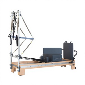 <span class=keywords><strong>Reformer</strong></span> de <span class=keywords><strong>Pilates</strong></span> Outer Track Maple para estudio y personalizable individualmente - Product Image 3