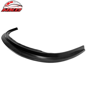 เหมาะสำหรับ Honda Civic del Sol ปี 1993-1995  ลิ้นกันชนหน้า สีดำดิบ - Product Image 4