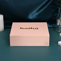Boîtes à bijoux de luxe en gros, boîtes rigides pliables en carton, grandes boîtes à couvercle magnétique, boîtes cadeaux pliantes magnétiques