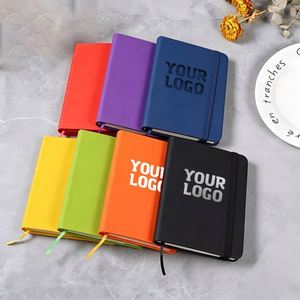 Factory Customized Logo A5 A6 Journal Print Wholesale Promotion Business Gift Custom Hardcover Notebooks with Pen Holder - Product Image 1