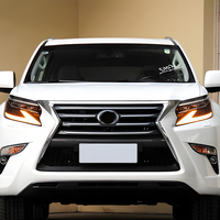 Ensemble de phares LED KGKB pour Lexus GX GX400 GX460 URJ150 2014-2020, lentille de projecteur améliorée, clignotant séquentiel, Plug & Play