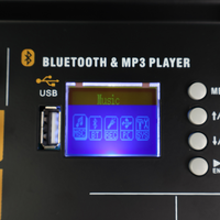 Console de mixage audio de studio 6 canaux CT6, mixeur de musique BT5.0 USB jaune, table de mixage sonore
