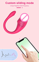Juguetes Sexuales con Control Remoto por Aplicación, Vibrador para Parejas, Vibrador de Silicona con Succión de Clítoris, Dildo Vibrador, Vibrador Portátil, Juguetes Sexuales para Mujer
