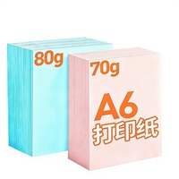 Papel de Copia A6 Engrosado de Doble Cara, Blanco, para Recetas Médicas, 500 Hojas/Paquete, Uso de Oficina/Estudiante