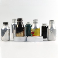 Punto de fábrica 50ml100ml150ml 250ml 500 Ml Beber Cerveza Botellas de hilo de aluminio con botella de recubrimiento de grado alimenticio