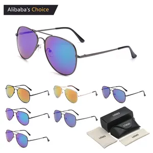 Sunglasses Wholesales Classic Luxury Polit Sunglasses 2023 Vintage Designer Aviation Metal Women Shades Sunglasses Men