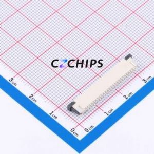 CAX-AFA07-25XCB-H2.5 FFC/FPC Connector SMD,P=1mm,Horizontal Mount Connector Drawer Type Bottom Contact 25P 1mm - Product Image 2