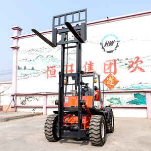 Montacargas 4x4 con Motor Diésel y Neumáticos Grandes para Obras de Construcción y Aserraderos - Product Image 5