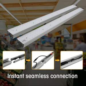 Luces LED Lineales ShineLong K-lens de 4 Pies para Oficina, Regulables, Enlazables sin Costuras, Alto CRI 90, 3000-6500K, Garantía de 5 Años - Product Image 2