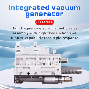 Generador de Vacío SMC con Pantalla Digital Integrada, Diseño Compacto, Tipo de Aspa, con Alta Fuerza de Succión y Función de Paro, Accesorios - Product Image 2